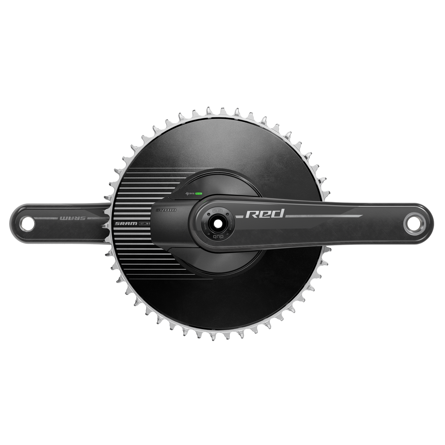 Red E1 AXS 1 Power Meter Crankset