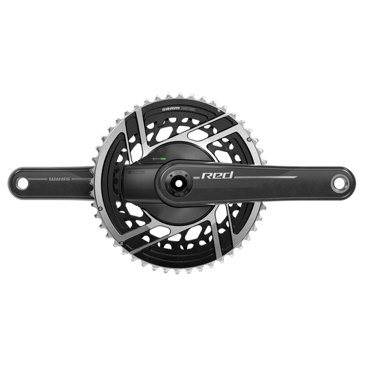 Red E1 2x Power Meter Crankset