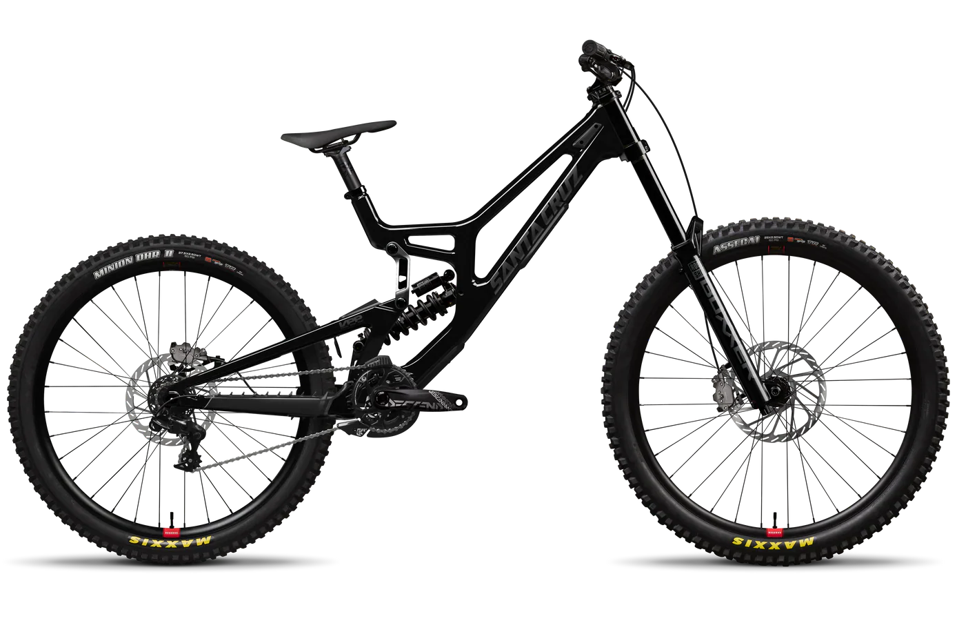 Santa Cruz V10 Gloss Black Sparkle 2025